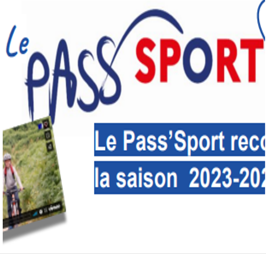 Le Pass&rsquo;Sport reconduit pour la saison sportive 2023-2024