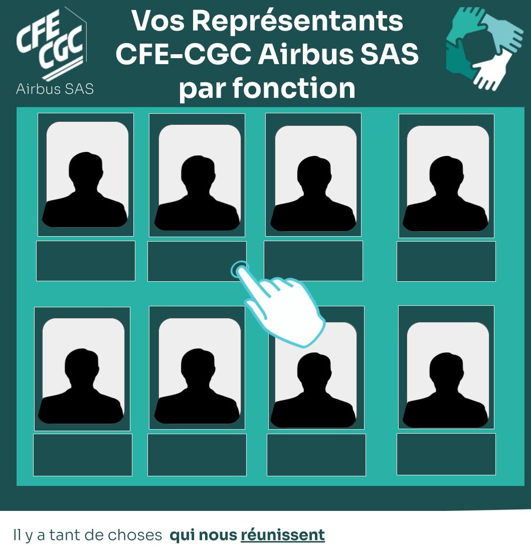 Vos Représentants CFE-CGC par fonction