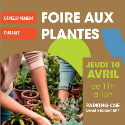 CSE &#8211; Commission Développement Durable : Foire aux plantes
