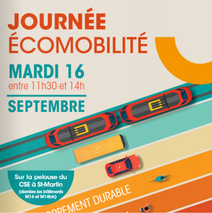 CSE – Commission Développement Durable : Journée Ecomobilité