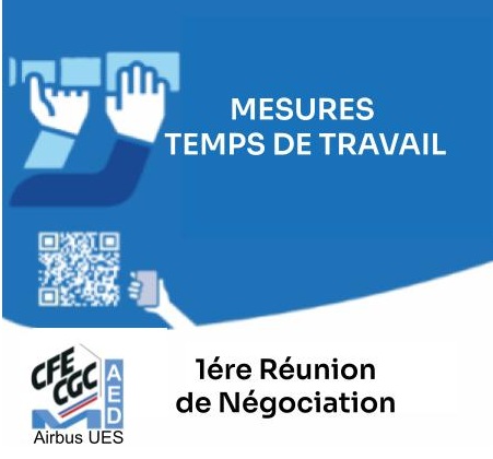 1&egrave;re r&eacute;union de n&eacute;gociation sur les MESURES TEMPS DE TRAVAIL