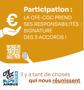 PARTICIPATION : LA CFE-CGC PREND SES RESPONSABILIT&Eacute;S…