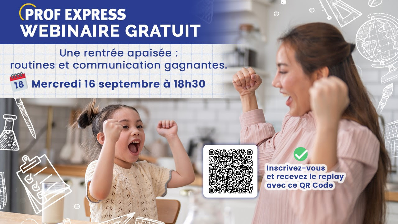 PROF EXPRESS : Webinaire gratuit