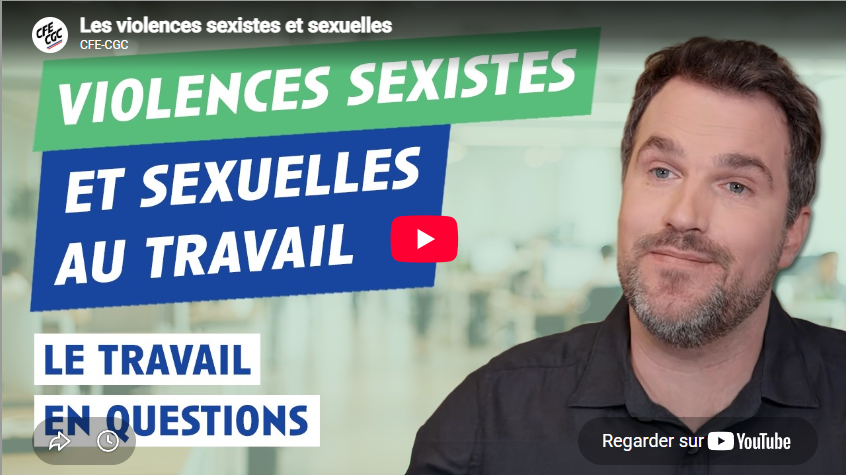 Que faire en cas de violences sexistes et sexuelles au travail ?
